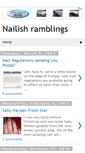 Mobile Screenshot of nailishramblings.blogspot.com