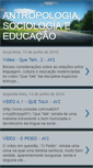 Mobile Screenshot of antropologiasociologiaeducacao.blogspot.com