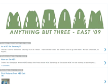 Tablet Screenshot of anythingbut3east.blogspot.com