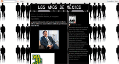 Desktop Screenshot of losamosdemexico.blogspot.com