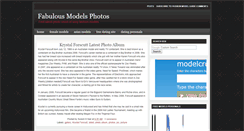 Desktop Screenshot of hot-models-pics.blogspot.com