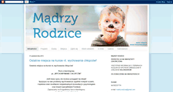 Desktop Screenshot of madrzyrodzice.blogspot.com