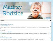 Tablet Screenshot of madrzyrodzice.blogspot.com