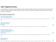 Tablet Screenshot of jobs-opportunities.blogspot.com