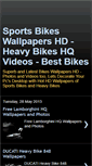 Mobile Screenshot of bikes--wallpapers.blogspot.com