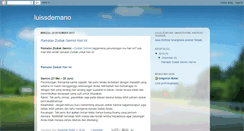 Desktop Screenshot of luissdemano.blogspot.com