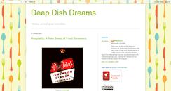 Desktop Screenshot of deepdishdreams.blogspot.com