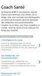 Mobile Screenshot of coachsante.blogspot.com