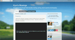 Desktop Screenshot of kymmuses.blogspot.com