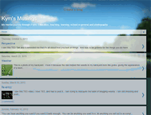 Tablet Screenshot of kymmuses.blogspot.com