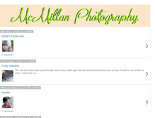 Tablet Screenshot of mcmillanphotography.blogspot.com