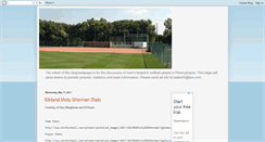 Desktop Screenshot of pafastpitchsoftball.blogspot.com