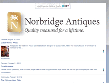 Tablet Screenshot of norbridgeantiques.blogspot.com