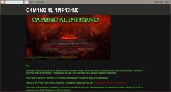 Desktop Screenshot of caminoalinfierno-lestatvampire.blogspot.com