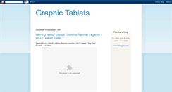 Desktop Screenshot of graphic-tablets-pro.blogspot.com