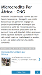 Mobile Screenshot of microcreditsperafrica.blogspot.com