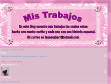Tablet Screenshot of manualidades-chelu.blogspot.com