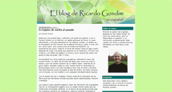 Desktop Screenshot of gondimenespanol.blogspot.com