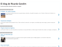 Tablet Screenshot of gondimenespanol.blogspot.com