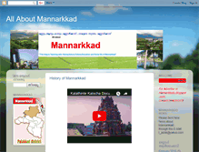 Tablet Screenshot of mannarkkadu.blogspot.com