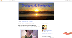 Desktop Screenshot of crochetandohorizontes.blogspot.com