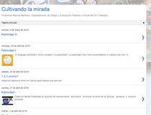 Tablet Screenshot of cultivandolamirada.blogspot.com