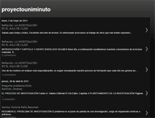 Tablet Screenshot of especializacionproyectouniminuto.blogspot.com