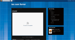 Desktop Screenshot of iessonferrer.blogspot.com