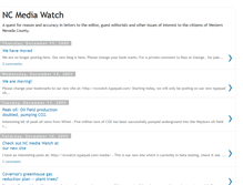Tablet Screenshot of ncwatch.blogspot.com