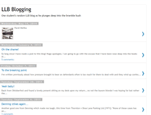 Tablet Screenshot of llbblogging.blogspot.com