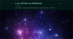 Desktop Screenshot of cronicasperdidas-rakel.blogspot.com