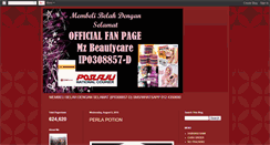 Desktop Screenshot of mzbeautycare.blogspot.com