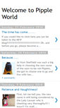Mobile Screenshot of pippleworld.blogspot.com