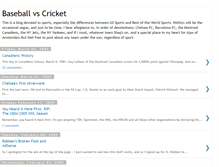 Tablet Screenshot of baseballvscricket.blogspot.com