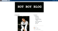 Desktop Screenshot of hotboyblog.blogspot.com