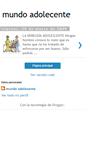 Mobile Screenshot of nuestro-mundo-adolecente.blogspot.com