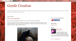 Desktop Screenshot of gentlecreation.blogspot.com