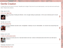 Tablet Screenshot of gentlecreation.blogspot.com