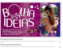 Tablet Screenshot of bolhaideias.blogspot.com