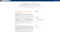 Desktop Screenshot of nonprofitfinancialmanagementsolutions.blogspot.com