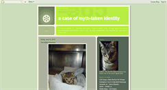 Desktop Screenshot of mythtaken.blogspot.com