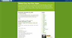 Desktop Screenshot of glutenfreesoyfreevegan.blogspot.com