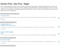 Tablet Screenshot of glutenfreesoyfreevegan.blogspot.com