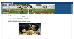 Desktop Screenshot of copa-america-venezuela2007.blogspot.com