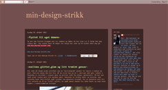 Desktop Screenshot of min-design-strikk.blogspot.com