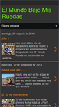 Mobile Screenshot of elmundobajomisruedas.blogspot.com