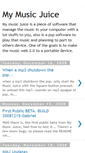 Mobile Screenshot of mymusicjuice.blogspot.com
