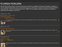 Tablet Screenshot of floridapicklers.blogspot.com