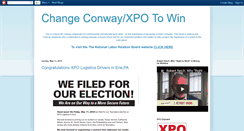 Desktop Screenshot of changeconway2win.blogspot.com