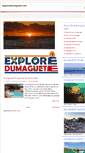 Mobile Screenshot of exploredumaguete.blogspot.com